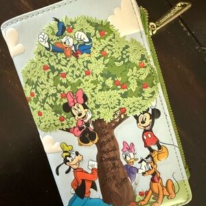 Loungefly Disney Mickey & Friends Apple Tree wallet